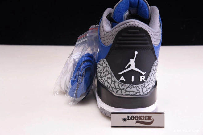 CT8532 3 Retro 'Varsity - Royal' Air Jordan 400 0810